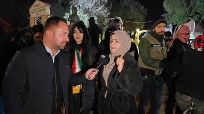 سەرماش نەیتوانیوە خۆپیشاندەران لە سلێمانی بباتەوە ماڵەوە