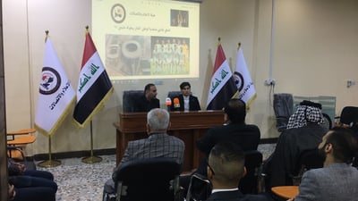 صور: هيئة الإعلام في البصرة تكرم اللاعب “حسين الخصيباوي” لجهوده في خليجي 25