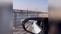 سقوط “ألنترا” من أعلى جسر الزبير في البصرة