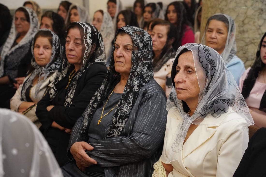 انتهى أسبوع الآلام واحتفل الأرثوذكس بعيد القيامة.. صور من بعشيقة