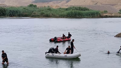 نحتاج غواصين فوراً.. مدينة في السليمانية تدخل الإنذار بسبب المطر وغرق السواح