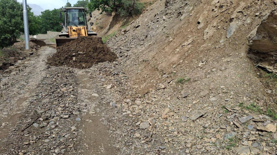 باران و لافاو زیانی بە چەند رێگایەکی سۆران گەیاند