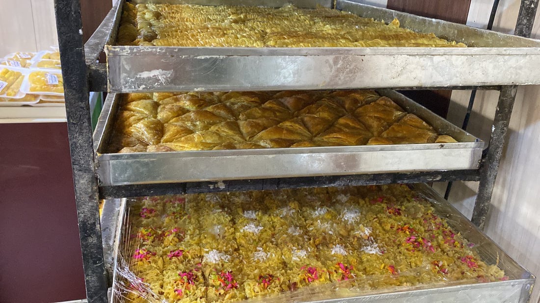 صور: بقلاوة رمضان في الناصرية بـ 3 آلاف لكن بدون فستق