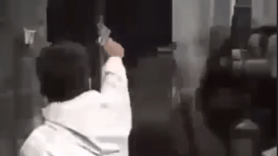 Karkh police arrest man allegedly filmed firing handgun inside neighborhood generator