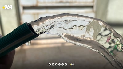 لە 15%ی گەڕەکەکانی سلێمانی پڕۆژەی ئاویان پێنەگەیشتووە