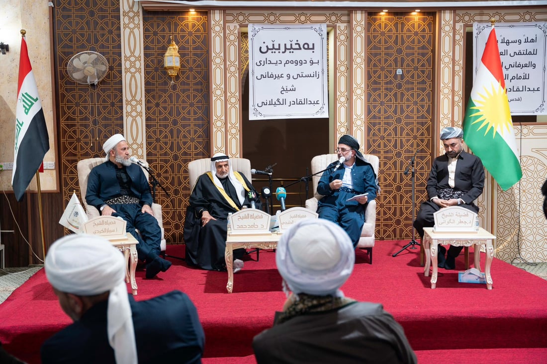 شێخ عەبدولقادری گەیلانی شەوی رابردوو لە هەولێر بوو