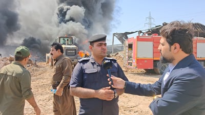 ئەمڕۆ هەولێر لە 10 شوێنی جیاوازەوە بە ئاگر دەسووتێت