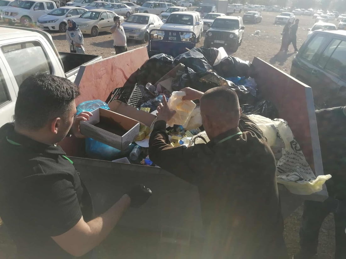 لە فێستیڤاڵی هەناردا زیاتر لە 600 کیلۆگرام خۆراکی نەشیاو دەستی بەسەردا گیرا