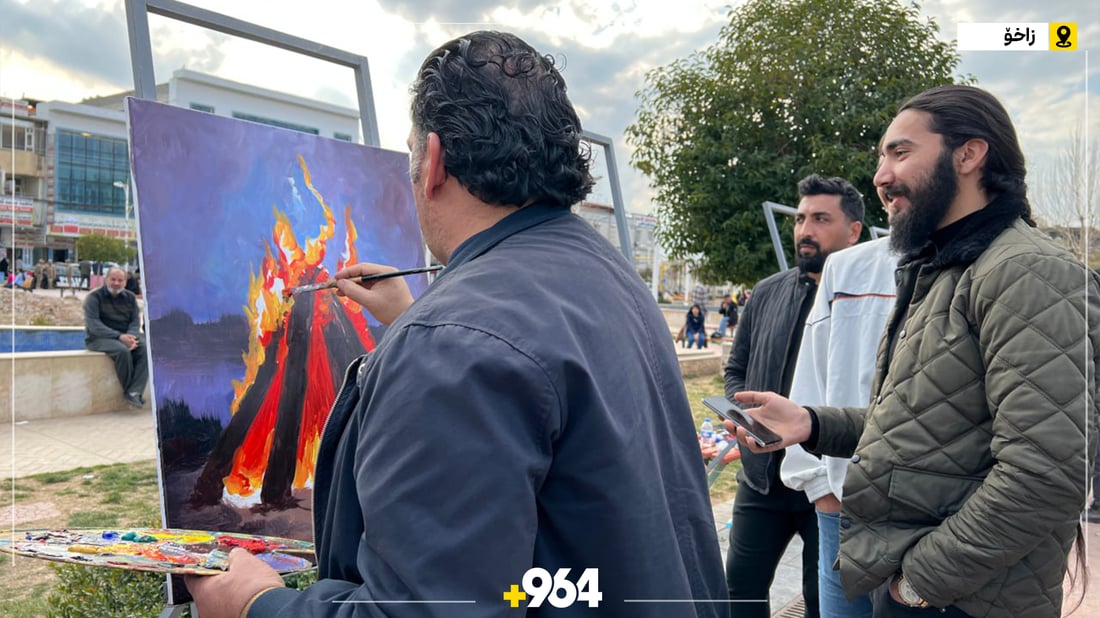 شێوەکارانی عێراق لە زاخۆ کۆبوونەوە