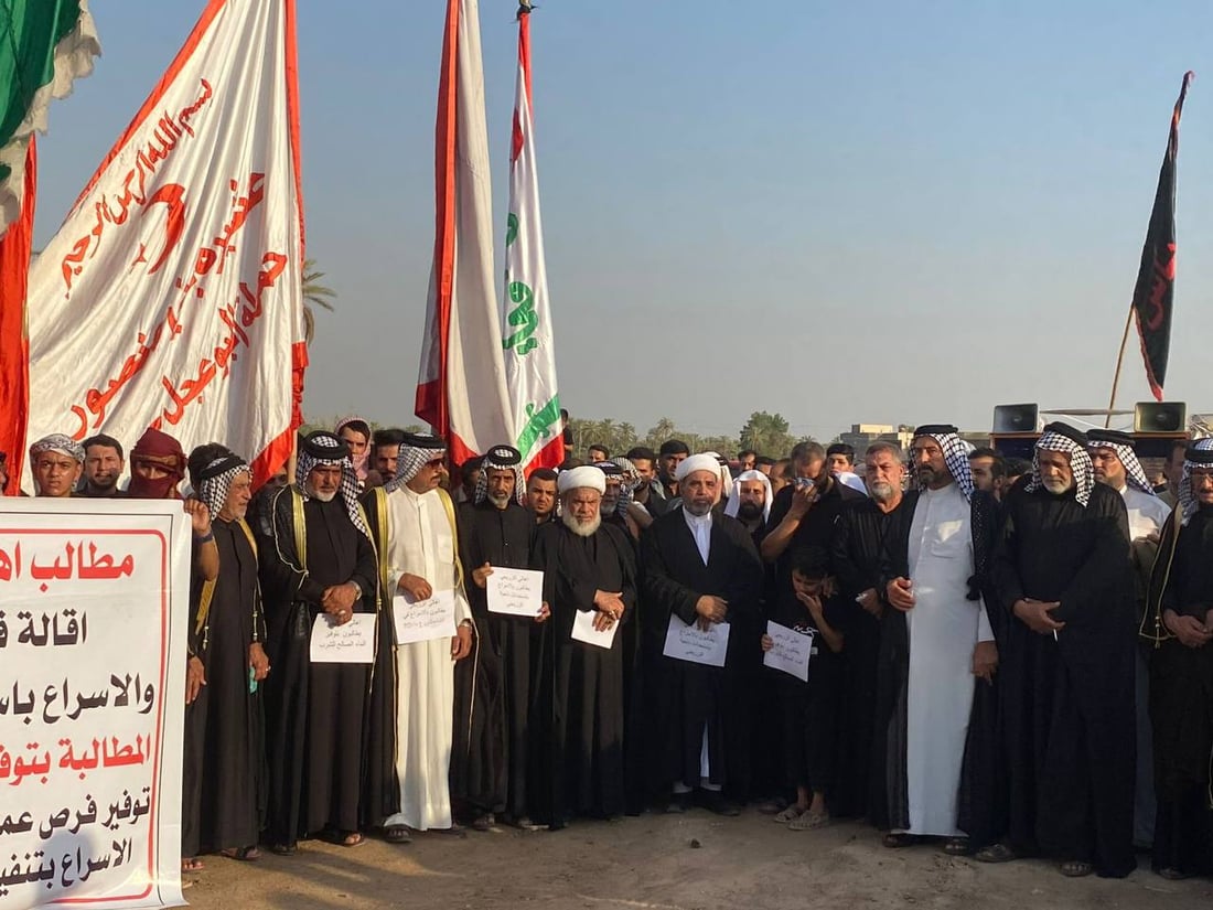الملوحة تغضب شط العرب: سنغلق طريق حقل الفيحاء إذا لم تنشئوا محطة تحلية