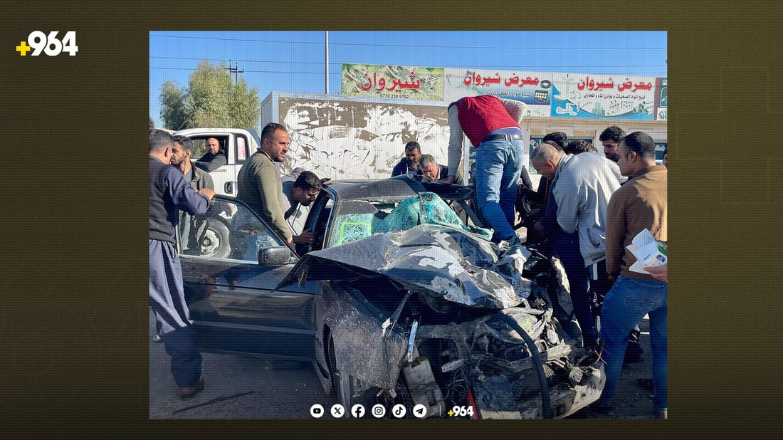 لە ماوەی 24 کاتژمێردا لە سنووری کەرکوک شەش کەس بە رووداوی هاتوچۆ بریندار بوون