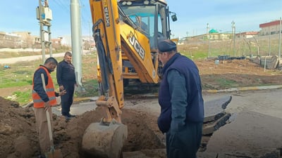 گەڕەکی هەشتی راپەڕین کێشەی گیرانی ئاوەڕۆکەیان چارەسەرکرا