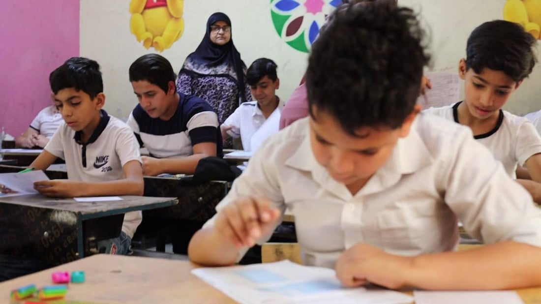 بغداد: 964 ترافق طلاب السادس الابتدائي في أول أيام الامتحانات العامة
