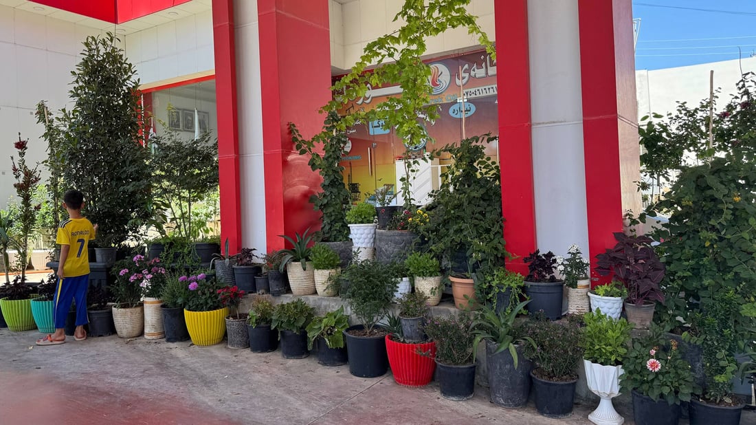 لە خەلیفان بەنزینخانەیەک رۆڵى نەمامگە دەبینێت