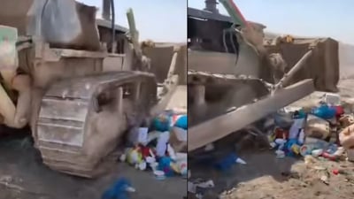 یەک تۆن و نیو خواردن و خواردەمەنی لەناوبران 