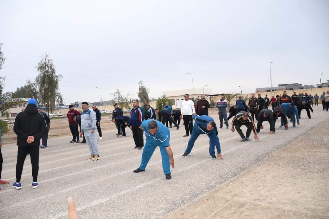 “لا ترقية بدون رشاقة” تدخل حيز التنفيذ في أمن ديالى (صور)