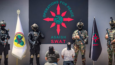دوو چەکدارى داعش دەستگیرکران