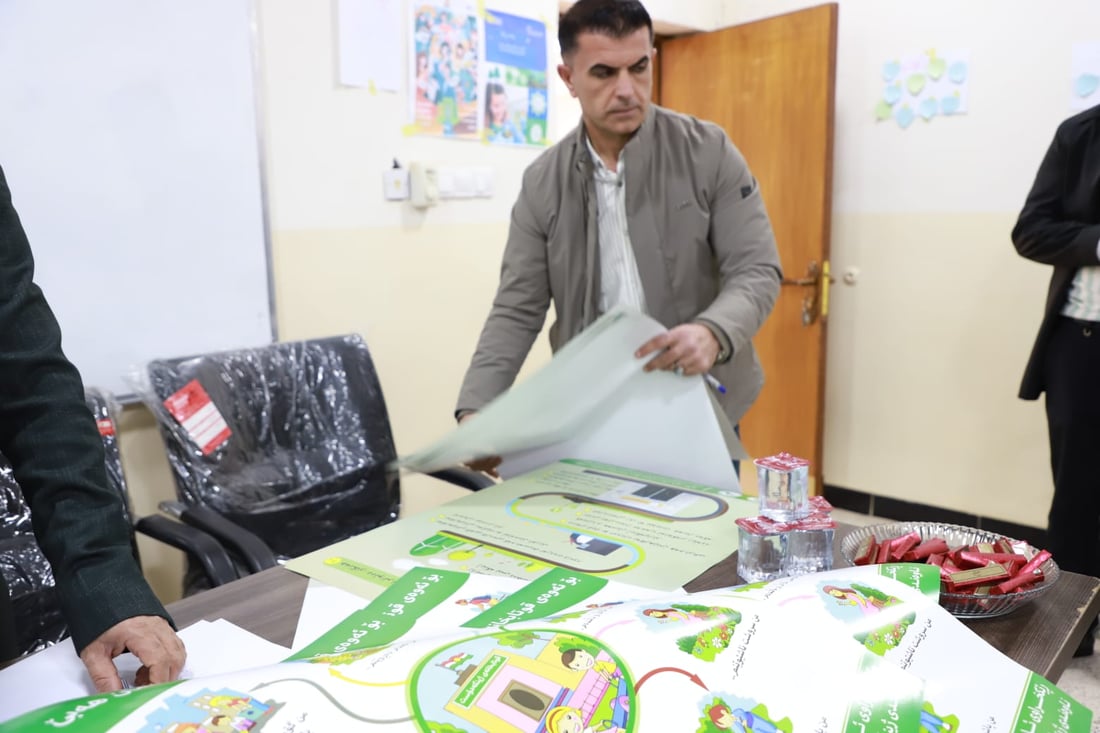 هەڵمەتی هۆشیاری ژینگەیی بۆ 10 قوتابخانە و باخچەی منداڵان هەڵەبجە راگەیەندرا