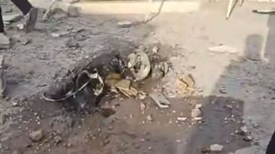 درۆنێک لە سلێمانی کەوت و بریندار هەیە