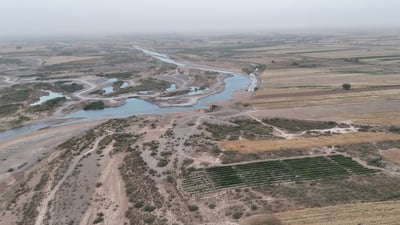 Little Zab River dries to a trickle in Kirkuk, devastating crops and farmers