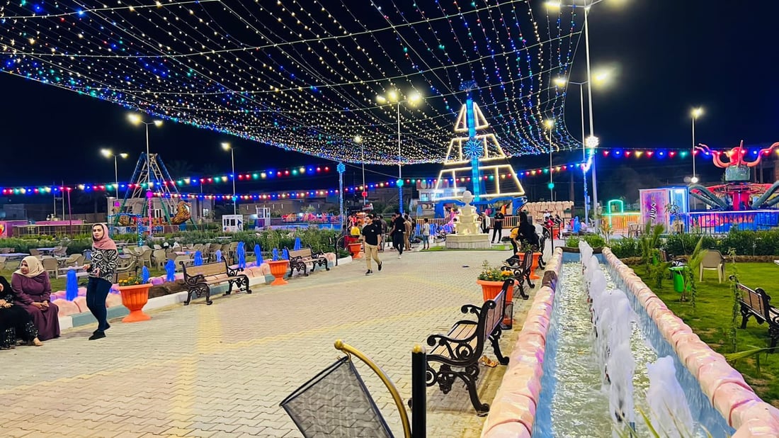 صور من افتتاح أكبر مدينة ألعاب في شهربان: لن نذهب هذا العيد إلى بعقوبة