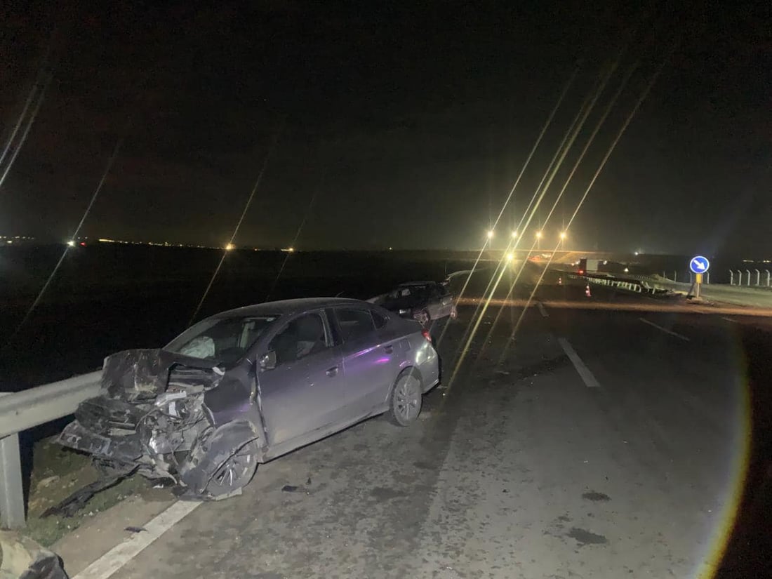 سێ ئۆتۆمبێل پێکیاندادا و چوار کەس برینداربوون