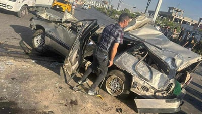 لەکەرکوک بەهۆی روداوێکی هاتوچۆوە 2 کەس گیانيان لەدەستدا