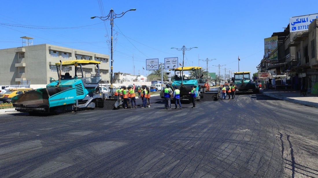 أمانة بغداد تطلق حملة لإكساء 4 ملايين متر مربع.. “شارع نموذجي في كل قاطع”