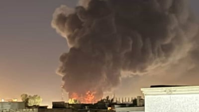 ئاگرێكی گەورە لە موسڵ كەوتووەتەوە