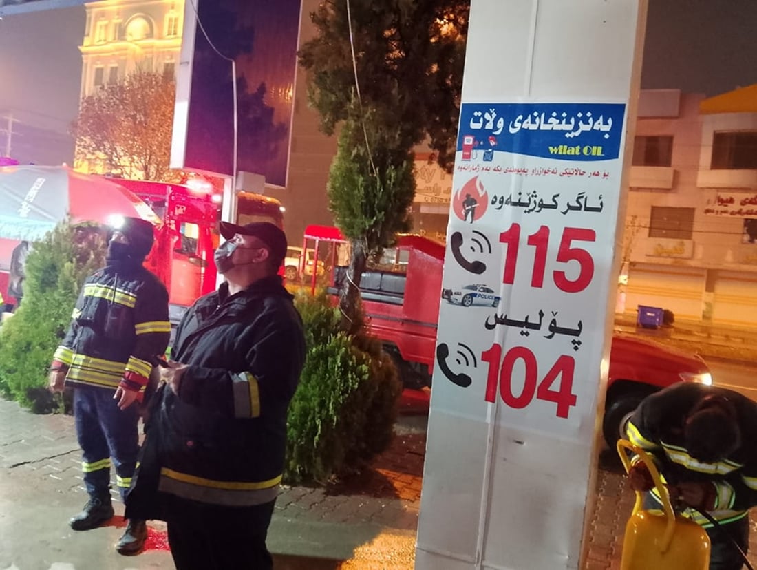 بەرگری شارستانی سۆران پشکنین بۆ بەنزینخانەکان دەکات