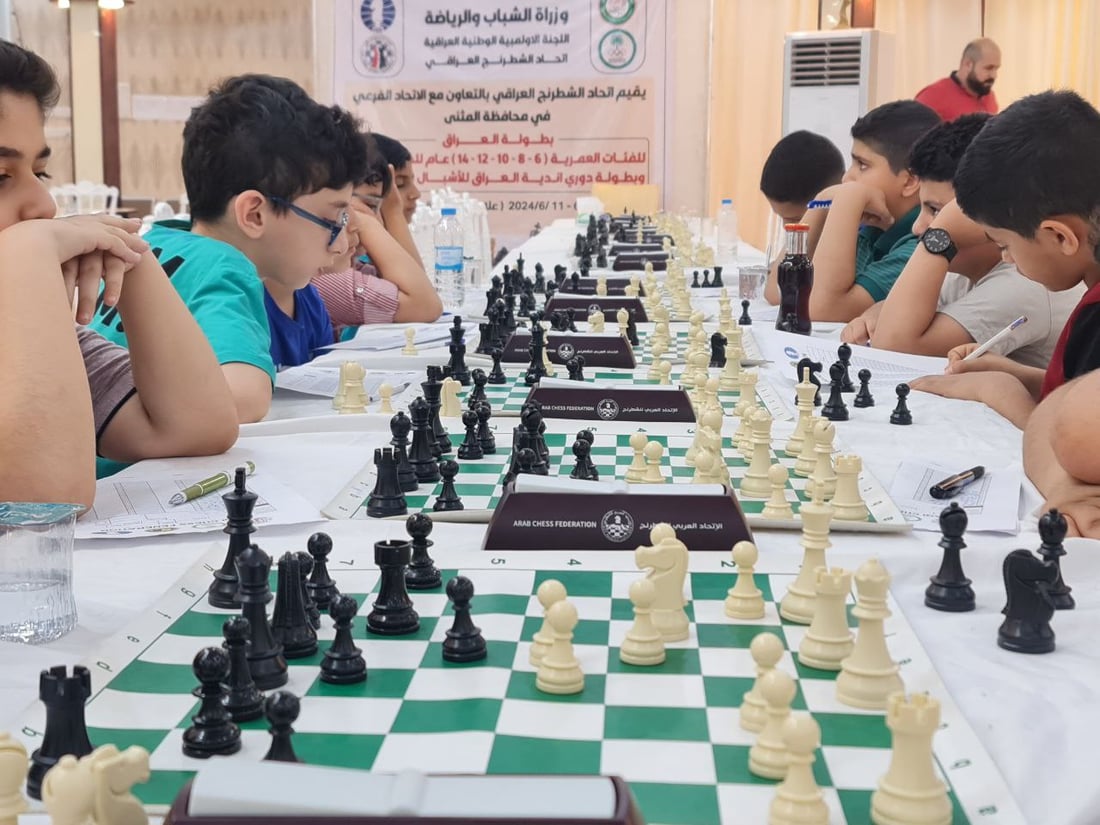 صور: فتيان العراق اختتموا بطولة الشطرنج في السماوة ونتائج مميزة لكردستان