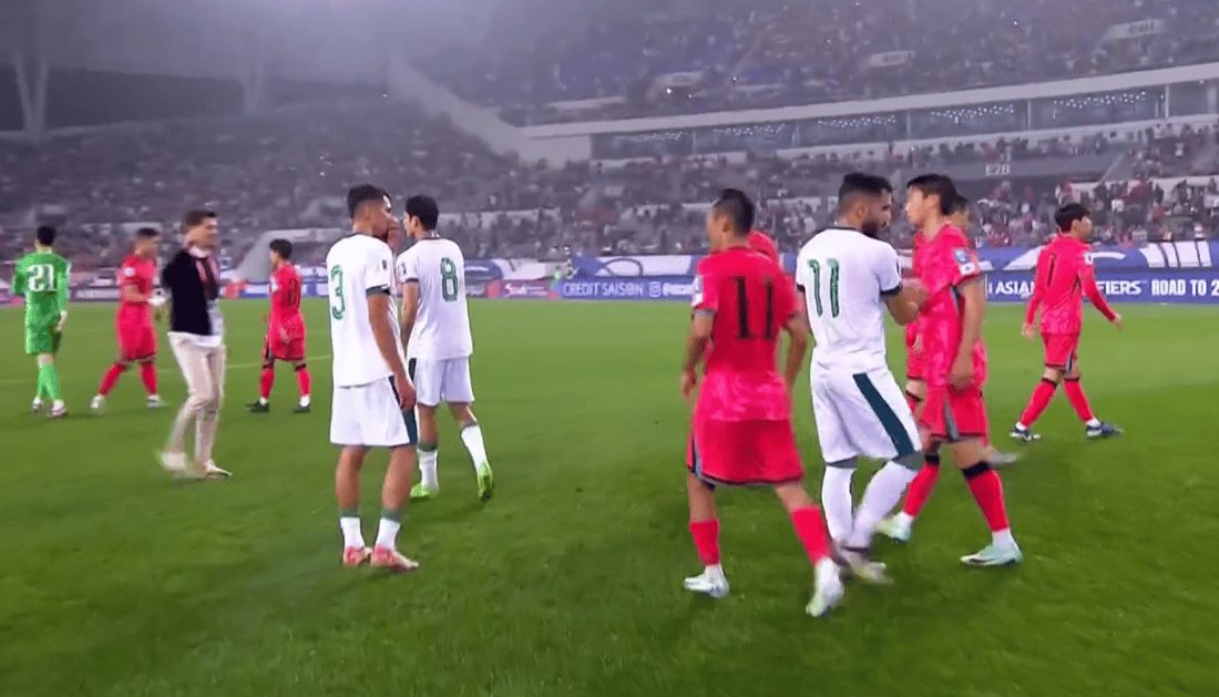 Iraq loses to South Korea in crucial world cup qualifier match