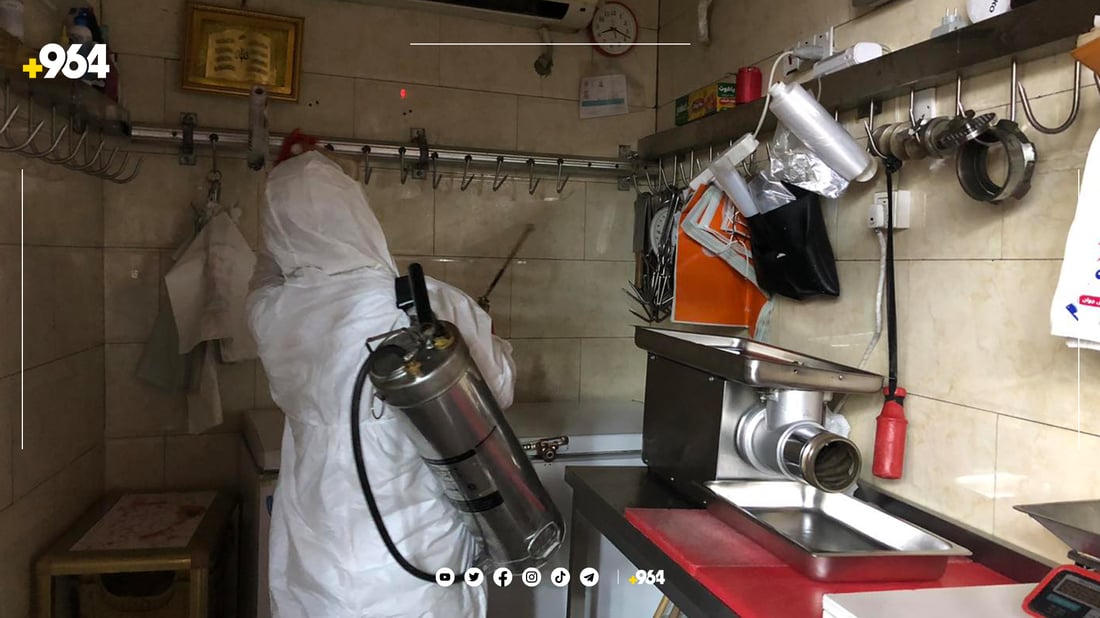 لە سلێمانی.. بۆ رێگری لە پەتای تای خوێنبەربوون هەڵمەتێکی پاک کردنەوەی شار ئەنجامدرا