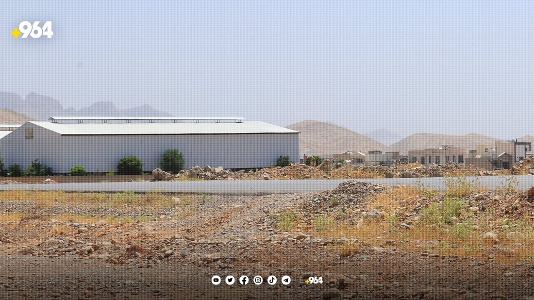 ساڵێکە کارکردن لە 60 مەترییەکەی چوارقوڕنە وەستاوە