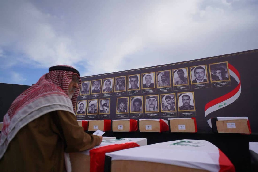 نينوى تشيع رفاة 47 من ضحايا داعش.. أعدمهم التنظيم عند دخوله الموصل