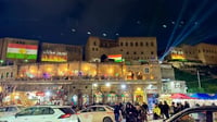 صور: قلعة أربيل ترحب بكم باللغة العربية.. احتفالاً بنور...