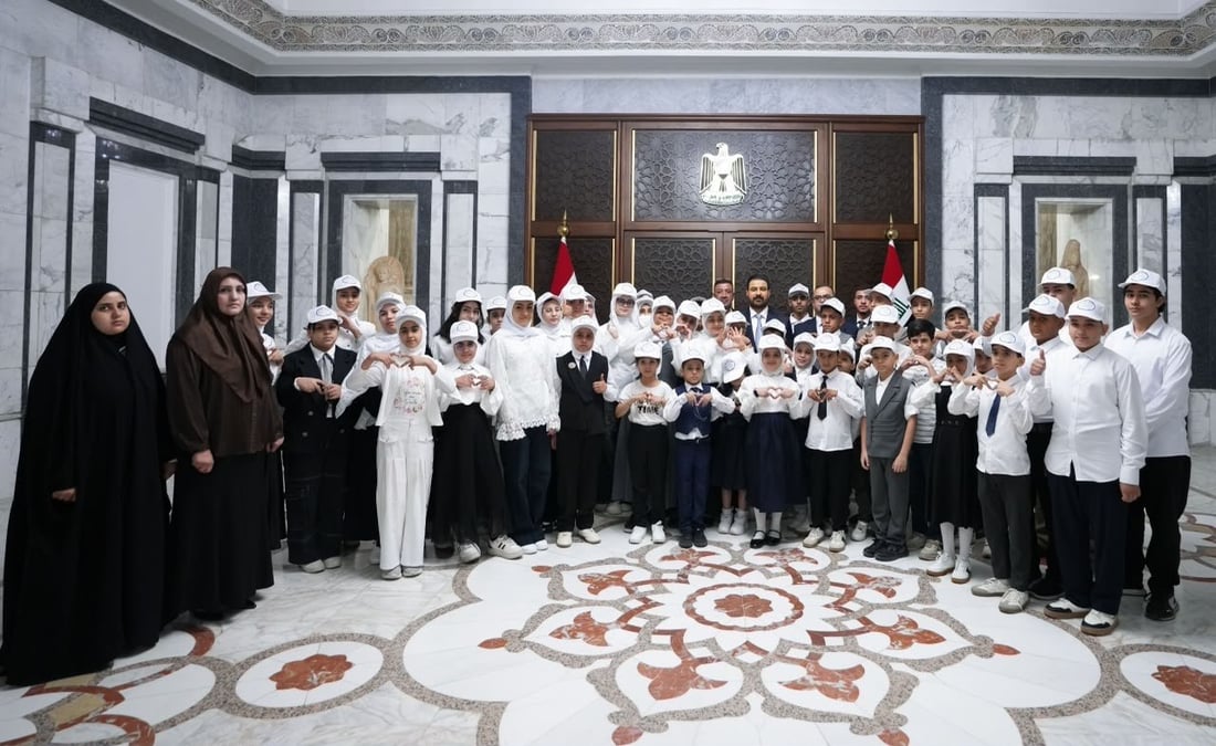 الزيدي يفتح أبواب القصر لأطفال السكري ويعد برعايتهم وتأمين علاجاتهم
