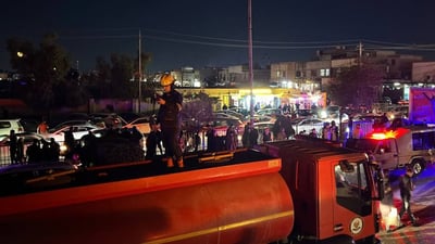 Fire contained in Erbil’s Langa market