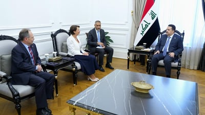 السويسرية برغنر معجبة بتجربة العراق بإدارة مخيمات النزوح وعلاج المدمنين