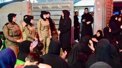 نقاط تفتيش نسائية على الطرق المؤدية لمجالس عاشوراء في كركوك هذا العام