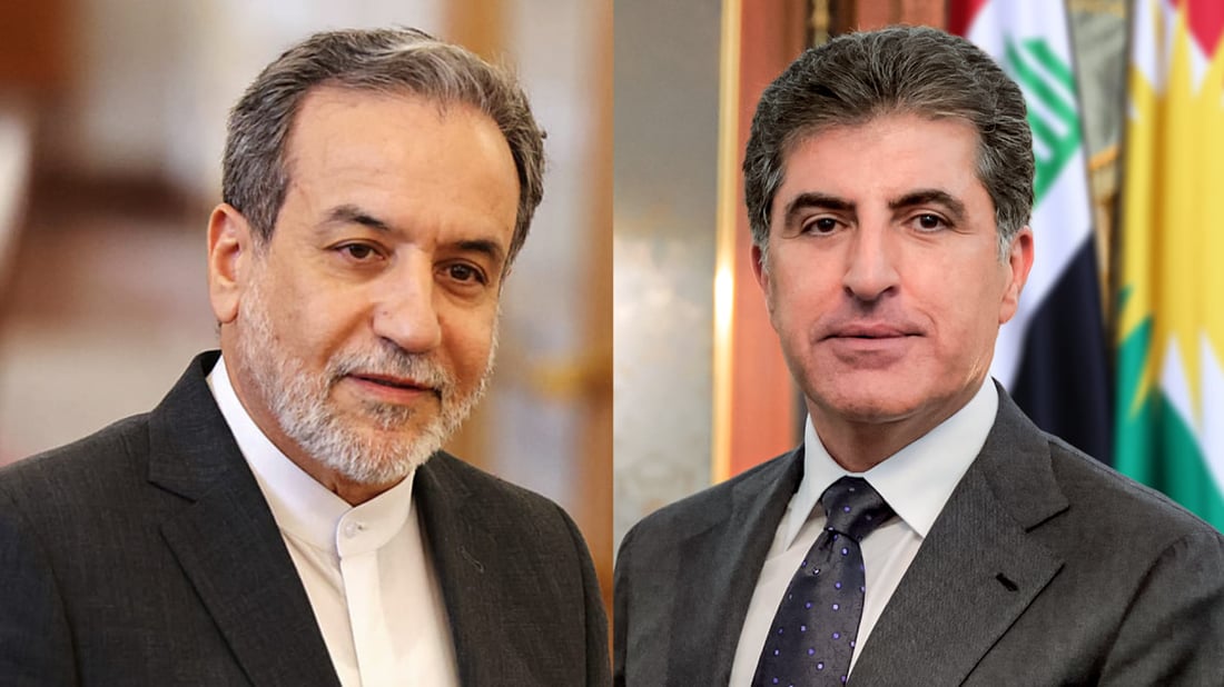 عێراقچی تەلەفۆنی بۆ نێچیرڤان بارزانی کرد؛ “هەرێم نابێتە بەشێک لە ململانێکان”