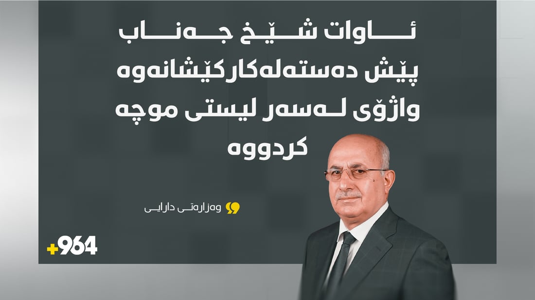 وەزیری دارایی پێش دەستلەکارکێشانەوەی لیستی موچەی واژۆ کردووە