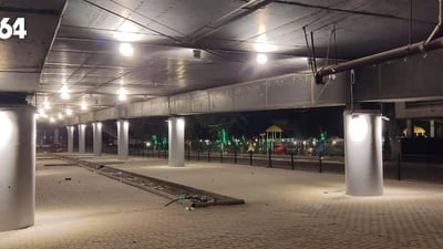 Mansour municipality completes infrastructure update under Embassies Bridge in Baghdad