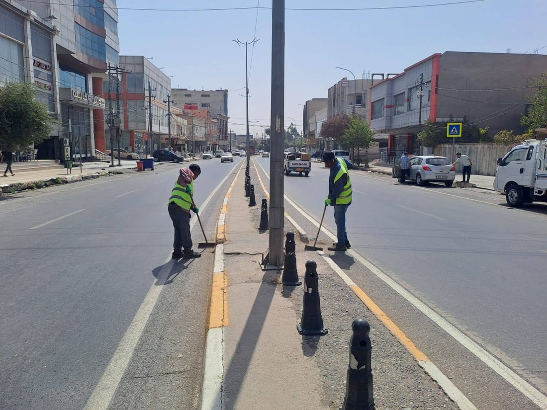 هەڵمەتێكی بەرفراوانی پاككردنەوە لە هەولێر دەستیپێكرد