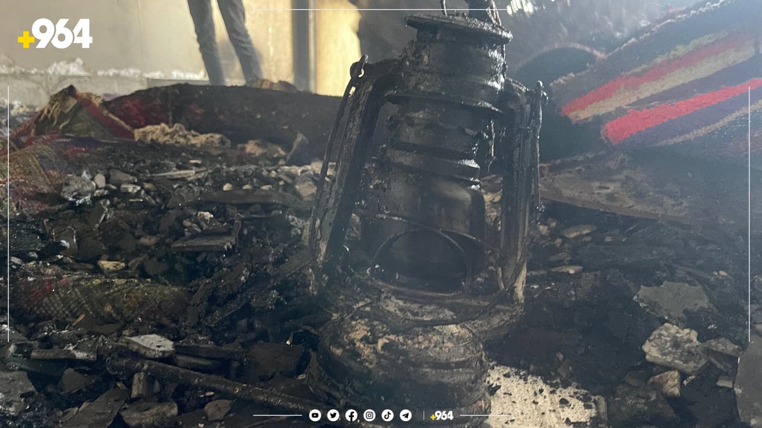 خاوەنی کەناڵی رۆژ باسی زیانەکانی ئاگرەکە دەکات