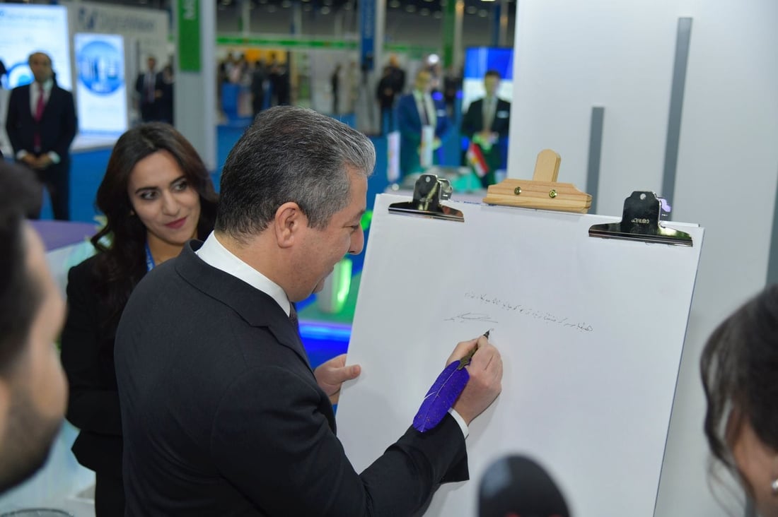 سەرۆكی حكومەتی هەرێم ئامێرەكانی پێشانگەی تەندروستی تاقیكردەوە