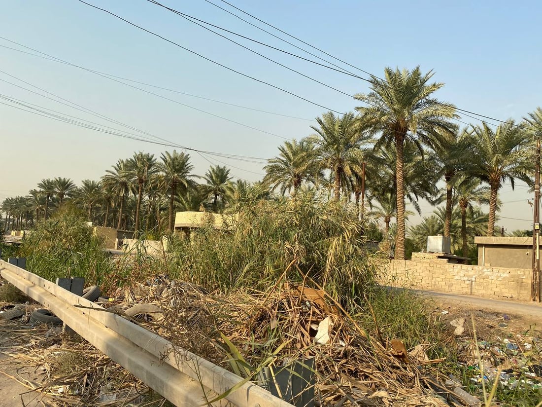 بغداد: “شاخة 6” من قناة إروائية الى مصب للمجاري ومكب للنفايات (فيديو)