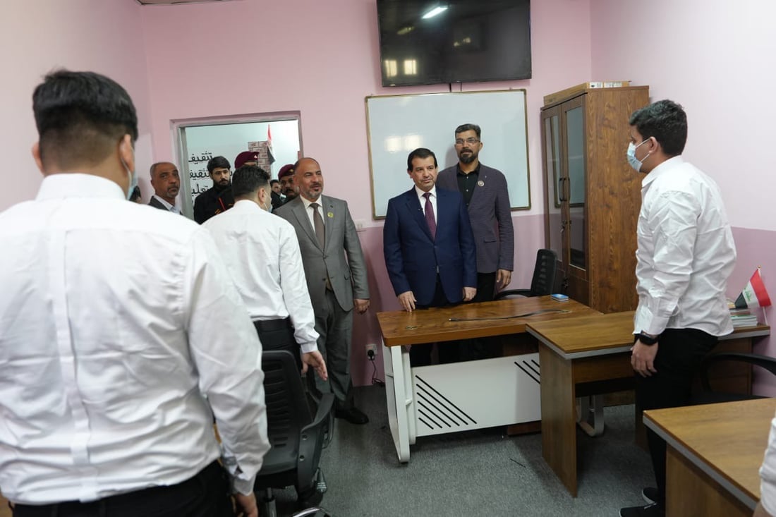 صور: افتتاح مدرسة داخل سجن الناصرية المركزي