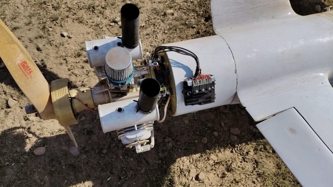 درۆنێک کەوتەخوارەوە و نەتەقییەوە