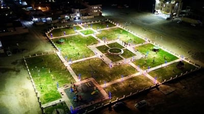 Spanning one acre, Tikrit’s biggest park opens to public